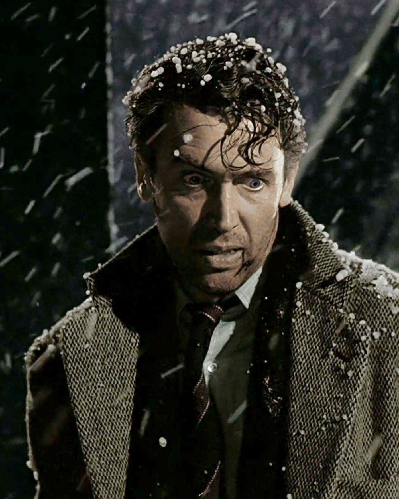 Jimmy Stewart On Bridge
