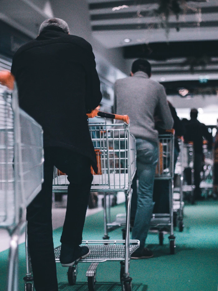 Queue in Supermarket