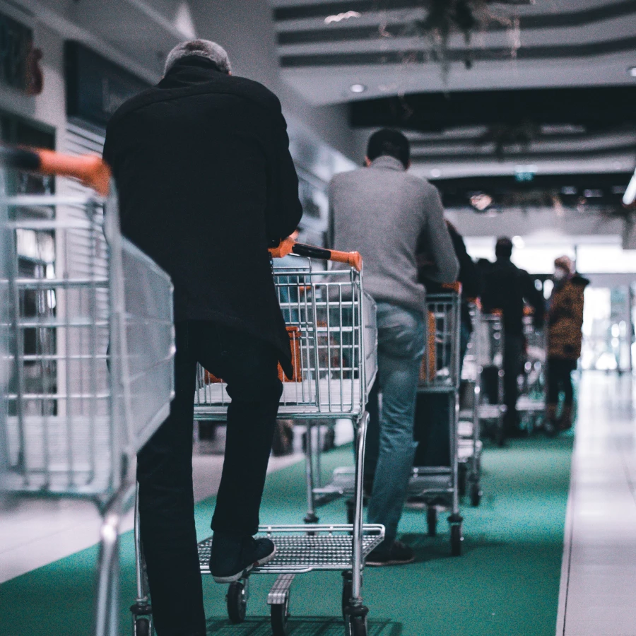 Queue in Supermarket